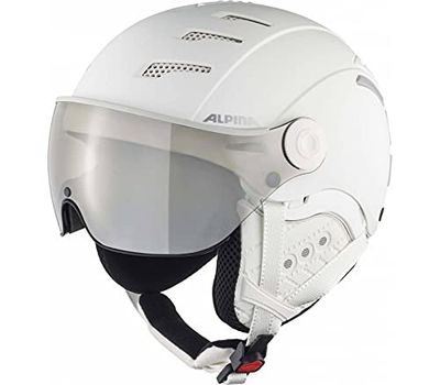 ALPINA Unisexe - Adultes, Jump 2.0 Q-Lite Casque de Ski, White Matt, 59-61 cm