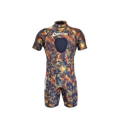 ABYSSTAR 68151 Combinaison Courte Mixte, Multicolore, L