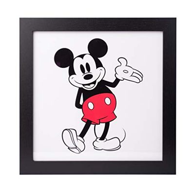 Grupo Erik Quadro infantil Disney Mickey clássico, 30 x 30 cm