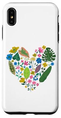 Gardening Heart Potted Plant Case for iPhone XS Max