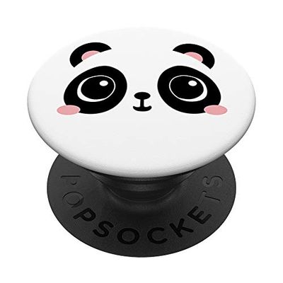 PopSockets Carino Baby Panda Face Animali Amanti Regalo PopGrip Intercambiabile