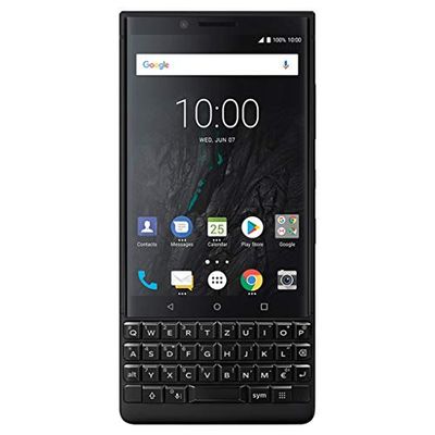 Blackberry Key 2 11,4 cm (4.5") 6 GB 128 GB 4G Negro 3500 mAh - Smartphone (11,4 cm (4.5"), 6 GB, 128 GB, 12 MP, Android 8.1, Negro)