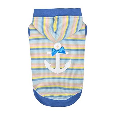 Pinkaholic Maire Tee-Shirt Hauts pour Chien Bleu L