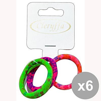 cleryffa Capelli elastici – Confezione da 6 x 3000 g