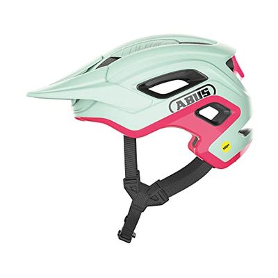 ABUS MTB-helm CliffHanger MIPS - fietshelm voor veeleisende trails - met MIPS impactbescherming & grote ventilatieopeningen - voor mannen en vrouwen - groen, maat S