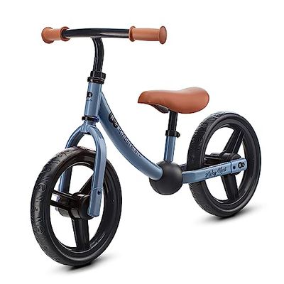 kk Kinderkraft 2WAY NEXT Bicicletta bambini 3-5 anni, Bici senza pedali, 12 polici ruote, Design sportivo, Regolazione della sella, Bloccasterzo, Montaggio facile, Struttura leggera, Blu
