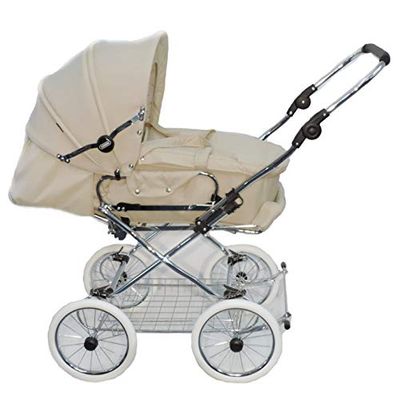 EICHHORN Kinderwagen Combikinderwagen, complete set, 0-3 jaar, ombouwbaar tot sportwagen, inclusief draagtas, EVA-wiel, beige