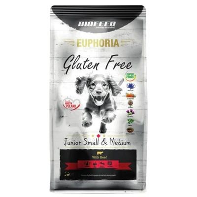 Biofeed Foder Junior Small & Medium Nötkött 12 kg
