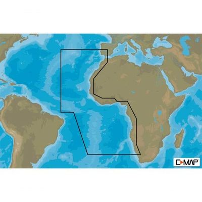 NAVICO LOGISTICS EUROPE BV North-West AFRICA-4D / M-AF-D210-MS / 4D-Local Euro DCM-046, Other, meerkleurig, eenheidsmaat