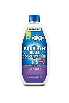Thetford Aqua KEM Lavanda concentrada em azul