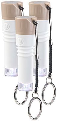 Lunartec Bottle Light: Juego de 3 LED Vino con luz Blanca, cargables por USB (lámpara de Botella), carbón, 3