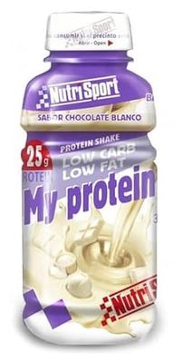 NUTRI-SPORT MYPROTEIN Choco Blanco 330ml, Único, Estándar