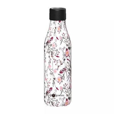 Les Artistes Paris Bottle Up A-8107 - Thermos in acciaio INOX e polipropilene, 500 ml, dimensioni: 7,05 x 7,05 x 25,4 cm