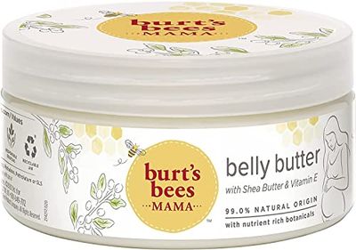 Burt's Bees Mama Bee Bezzapachowe Masło do Ciała, Na Brzuch, 185 g