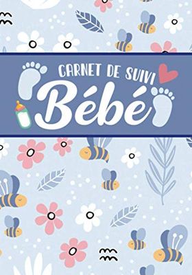 Carnet de suivi bébé: Journal de bord pour un suivi maternel de bébé | Cahier de liaison parents nounou pour suivre : alimentation, couches, bain, médicaments, Humeur, notes… | Pour 4 mois de suivi
