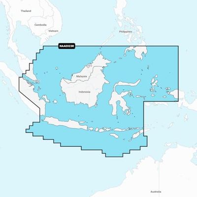 GARMIN ITALY TECHNOLOGIES S.R.L. NAAE023R-Java Y Borneo AE023R-REGULAR NN-802, Other, meerkleurig, één maat