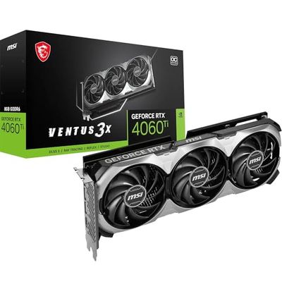 MSI GeForce RTX 4060 TI 8G VENTUS 3X E1 OC