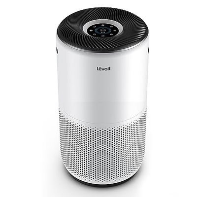 LEVOIT Purificateur d'Air avec Senor, Air Purifier avec HEPA jusqu'à 83m² CADR 400m³/h, Intelligent Compatible avec Alexa, Mode Auto, Affichage PM2.5, Élimine 99,97% de Particules Core 400S