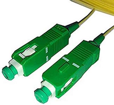 Powergreen FIB-01005-SC fiberkabel Sc/Apc-Sc/Apc Simplex 9/125 Monomodus 0,5 m