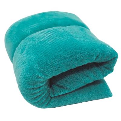 Saco térmico de bolitas de arcilla, con propiedades de retención de calor, ideal para alivio de dolores y relajación muscular.