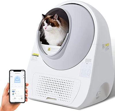 Catlink Scooper Luxury Version - Caja de Arena Inteligente autolimpiable para Gatos