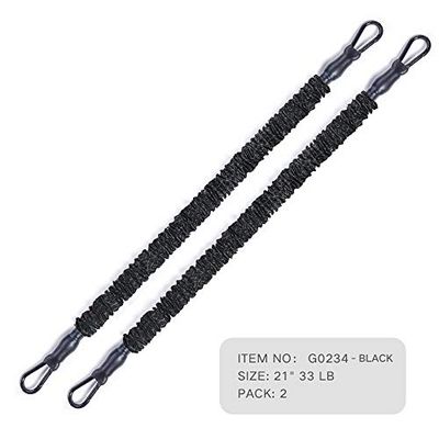 INNSTAR, Bande di resistenza, accessori per esercizi, maniglie per fitness, barra per allenamento a casa, palestra, allenamento completo (fascia squat nera (15 kg)-55 cm)
