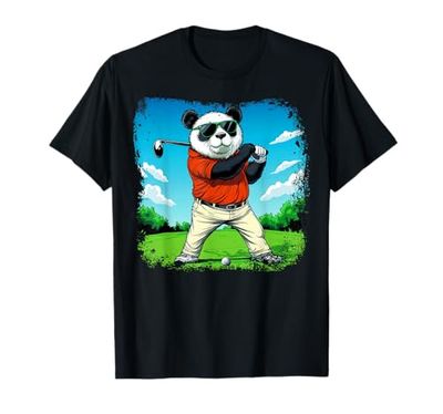 Panda da golf Maglietta