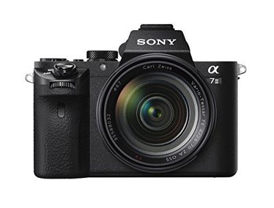 Sony ILCE-7M2 EVIL Máquina fotográfica de 24.3 Mp, tela de 3", estabilizador de 5 eixos, vídeo Full HD, wi-fi e NFC, preta