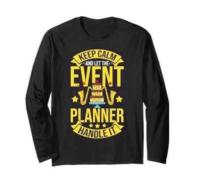 Organizador de eventos Organizador de gestión de planificación profesional Manga Larga
