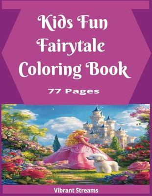 Kids Fun Fairytale Coloring Book
