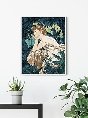 Komar WTD - Poster da parete "Désirée", dimensioni: 30 x 40 cm, stampa artistica, decorazione per soggiorno, camera da letto (senza cornice)