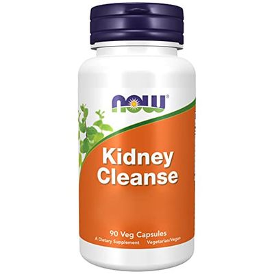Now Foods, Kidney Cleanse, avec Raisin d'Ours et Ortie, 90 Capsules végétaliennes, Testé en Laboratoire, Sans Soja, Végétarien, Sans Gluten, Sans OGM