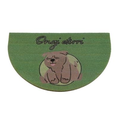 Versa Doormat Ongi Etorri Bear Thermoplastic Coconut Fibre 25 x 5 x 75 cm