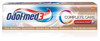Odol-med3 Complete Care 40 Plus - Dentifricio, 75 ml