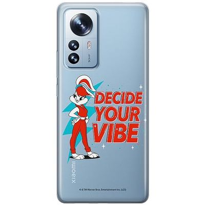 ERT GROUP mobiltelefonfodral för Xiaomi 12 / 12X originalt och officiellt licensierat Looney Tunes mönster Lola 007 optimalt anpassad till formen på mobiltelefonen, gedeeltelijk transparant