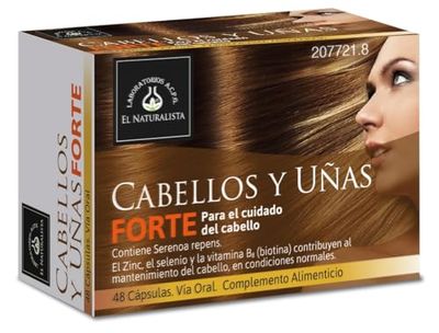 Cabellos Y Uñas Forte 48 Cap Naturalista