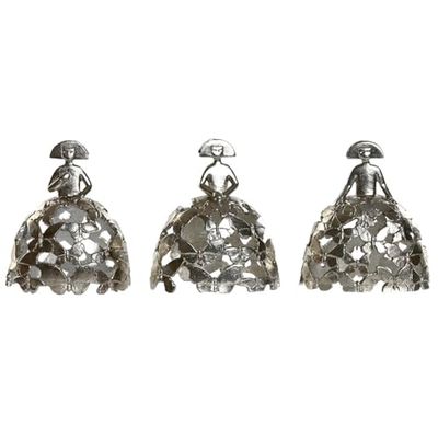 FIGURA RESINA 16X9X18,5 DAMAS 3 SURT