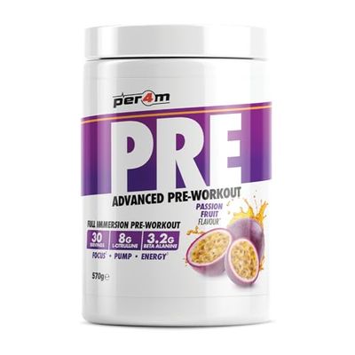 Per4m Pre Workout Stim Passion fruit 570g