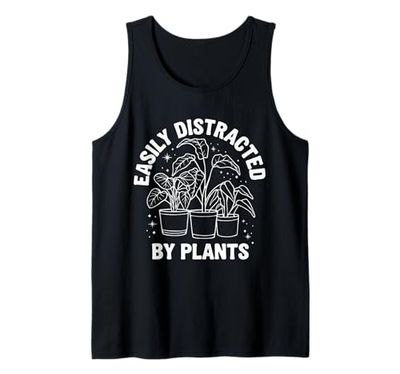 Plants Easily Distracted By Plants Tank Top