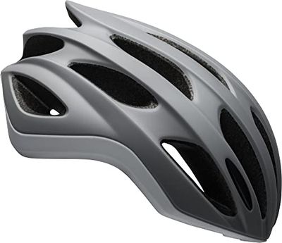 BELL Formula, Casco da Bicicletta Unisex-Adulto, Grigio Opaco/Lucido, L