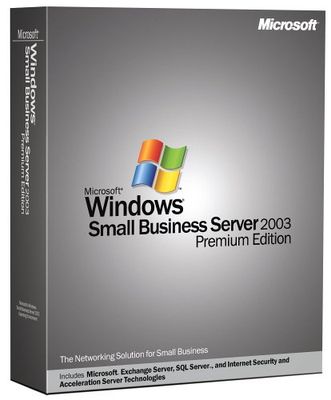 Microsoft Win SBS Prem 2003 w/SP1 English CD 5 Clt Transition Pak [Import anglais]