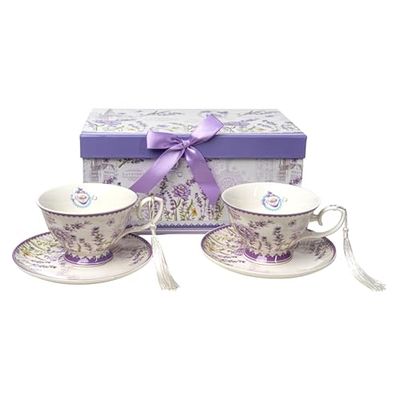 ESTUCHE 2 TAZAS TE + PLATOS 220 ML