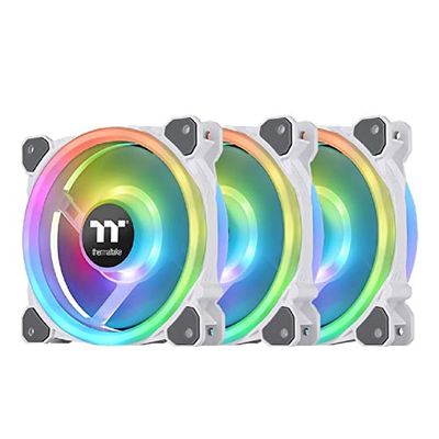 Thermaltake Riing Trio 12 RGB Radiator Fan White 3 Pack​