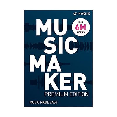 Music Maker Premium Edition 2022: Harness the power of AI to create your own songs