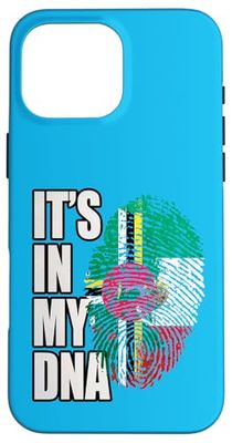 Bandera mexicana y Dominica Mix Heritage Carcasa para iPhone 16 Pro Max