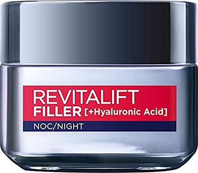 L'OREAL PARIS Revitalift Filler Nattkräm, 50 ml