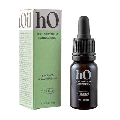 CBD - Olio CBD 5% THC Free Naturale e vegano Olio di canapa 500mg Cannabis in 10 ml Hakuna Oil