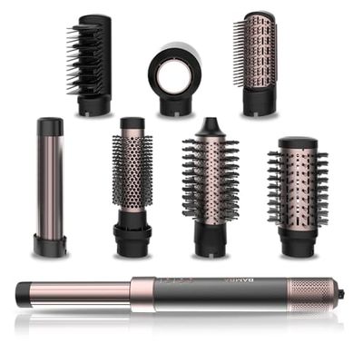 Cecotec - Brosse Soufflante CeramicCare AirGlam Black 1400W, Technologie Coanda, 3 Vitesses, 3 Températures, Contrôle Intelligent de la Chaleur, 110000rpm