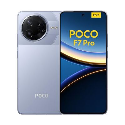 Xiaomi POCO F7 Pro Smartphone, 12+256, Blue, 6000mAh battery, 90W HyperCharge, HyperAI(No power adapter included)