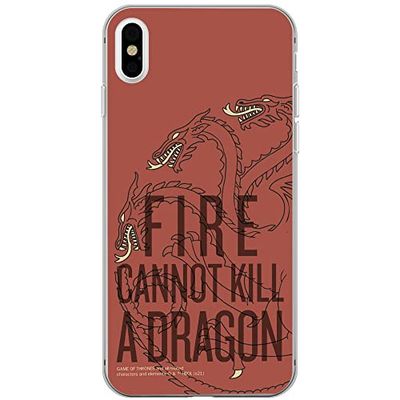ERT GROUP mobiel telefoonhoesje voor Apple Iphone XS Max origineel en officieel erkend Game od Thrones patroon Game of Thrones 015, hoesje is gemaakt van TPU